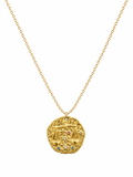 Libra Zodiac Coin Necklace