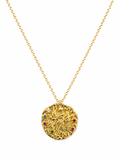 Virgo Zodiac Coin Necklace